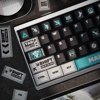 Ação Delta Keycaps Cherry Profile PBT Wooting Aula F75 Sublimação De Tinta Mecânica Keycap Gaming 60/61/63/64/65/67/68
