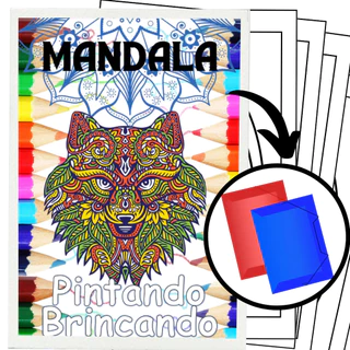 100 Desenhos Para Pintar E Colorir Mandala Adulto Variados Animais Flores Outros - 100 Folhas Avulsas A4 Avulsa! 1 Desen em Oferta na Shopee