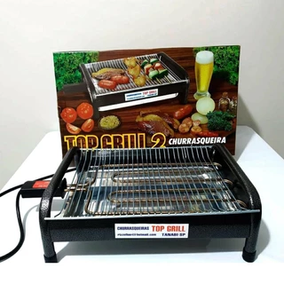 Churrasqueira Elétrica Top Rizzogrill 2 - 127V E 220V Portátil