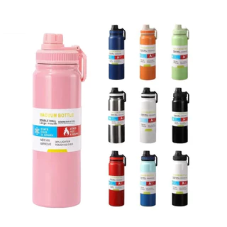 Garrafa Térmica 800ml 600ML garrafa espacial Quente & Frio Com Isolamento Térmico De Grande Capacidade