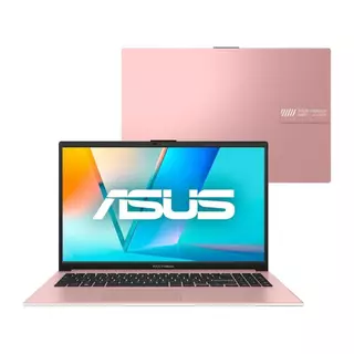 Notebook ASUS Vivobook Go 15 AMD Athlon 4GB RAM 128GB SSD 15,6" Full HD Windows 11 Microsoft 365 Personal Office Rosa