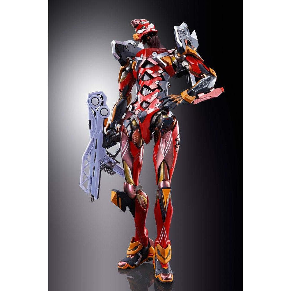 Bandai - Estátua Evangelion - Modelo de Produção Eva-02 Metal