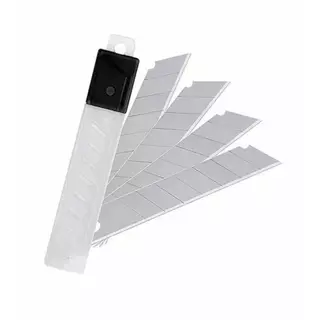 Lamina Estilete 9mm 10 Peças Algom em Oferta na Shopee