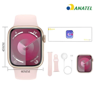 Smartwatch W9 1.93" Chamadas Bluetooth ECG NFC IP68 Tela Gigante ChatGPT marisa em Oferta na Shopee