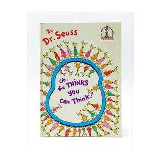 Oh, The Thinks You Can Think ! autor Dr. Seuss | Shopee Brasil