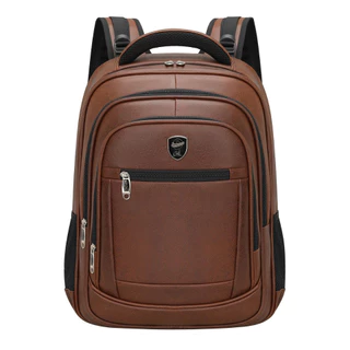 Mochila Chl Couro Com Cadeado 45l Impermeável 7 Bolsos Com Bolso Secreto De Costa e Trava Cintura