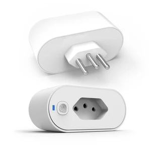 SMART PLUG-Adaptador de soquete Wi-Fi Tuya Smart Life App Control Alexa Google Home Adaptador de soquete 16A