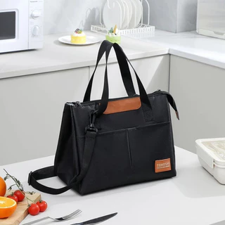 Bolsa Térmica Lancheira Marmita com Alça de Ombro Ideal para Trabalho, Academia, Escola e Passeios