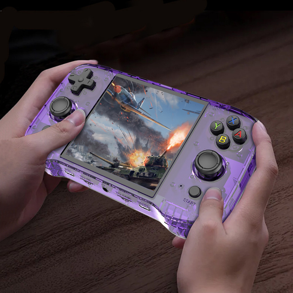 Console De Jogos Portátil Retrô R46S Reprodutor De Vídeo De Bolso Com ...