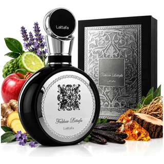 Perfume Árabe Fakhar Black Masculino EDP 100ml Original Importado Amadeirado Alta Fixação Elegante