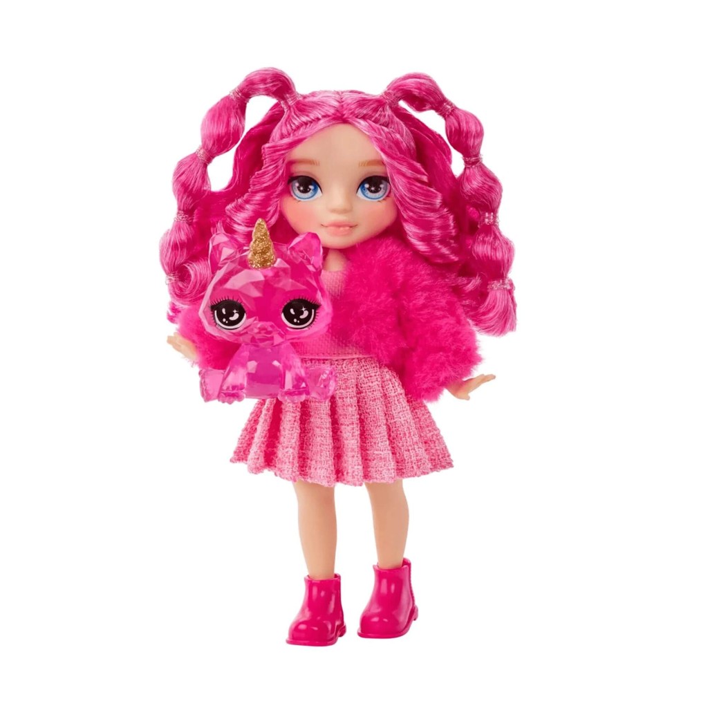 Boneca Rainbow High Littles Dolls Monroe - Magenta 14cm MGA