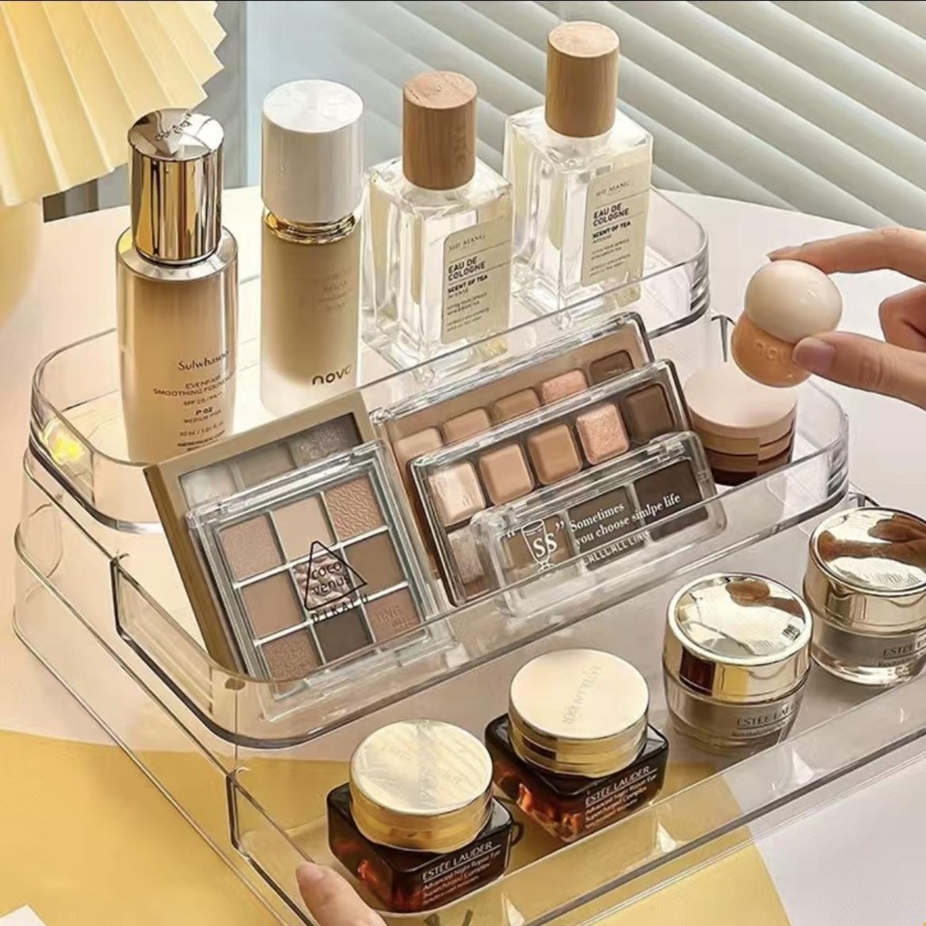 Organizador de Bancada 3 Andares para Perfumes, Cremes e Maquiagens ...