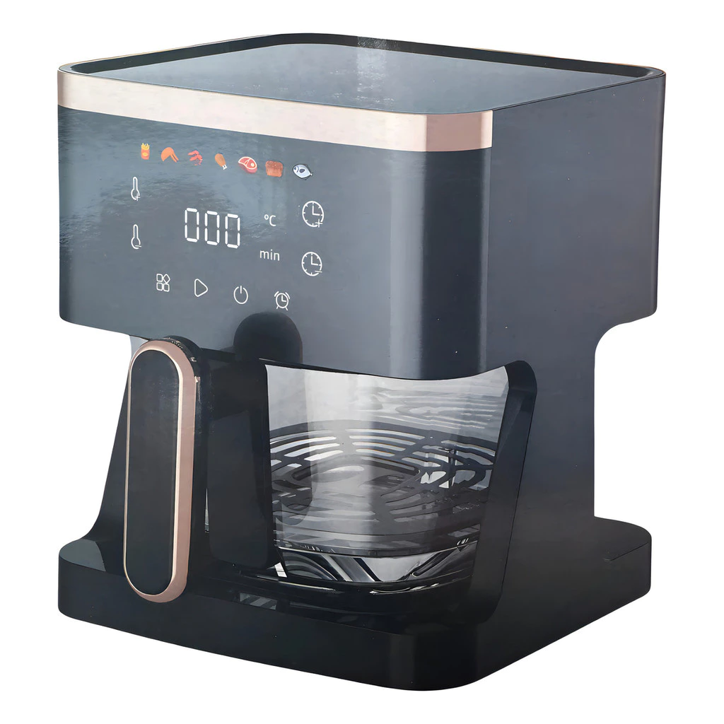 Air Fryer Elétrica 6L Gourmet Family 1350W Fritadeira Sem Óleo Para Toda a Família Cozinha Saudável e Rápida