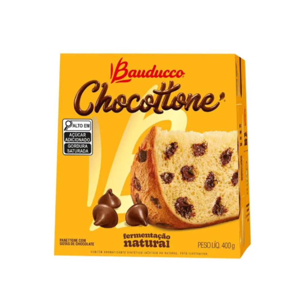 PANETTONE BAUDUCCO CHOCOTONE 400G | Shopee Brasil