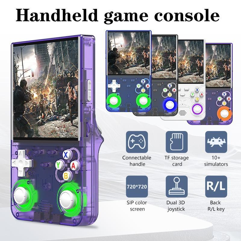 Keyboy R36S Console Rétro Portable – 21 000 Jeux, 128 Go, Écran IPS 3,5″, Linux, Autonomie 10h, Cadeau Idéal