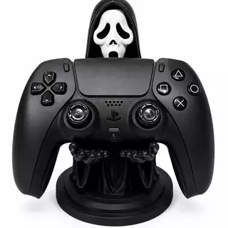 Suporte para Controle PS5 e Xbox Máscara Fantasma Terror Gamer Impresso em 3D