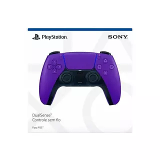 Controle Sem Fio Sony DualSense, PlayStation 5, Bluetooth, Galactic Purple - CFI-ZCT1W