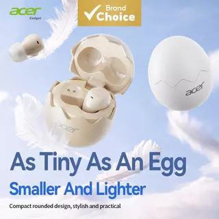Fones de Ouvido Acer OHR820 Sem Fio, Chip 6.0, Ultra Leve 2,6g, Bateria 15H, Fones Intra-Auriculares Compactos em
