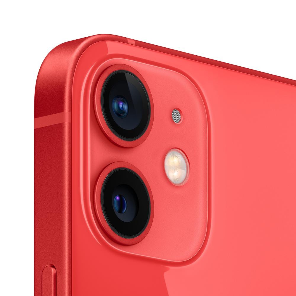 Usado: iPhone 12 Mini 256GB (PRODUCT)RED Bom - bateria 70