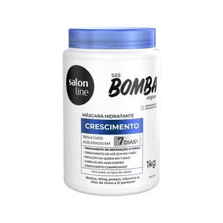 Máscara de Hidratação SOS Bomba Original Salon Line 1kg em Oferta na Shopee