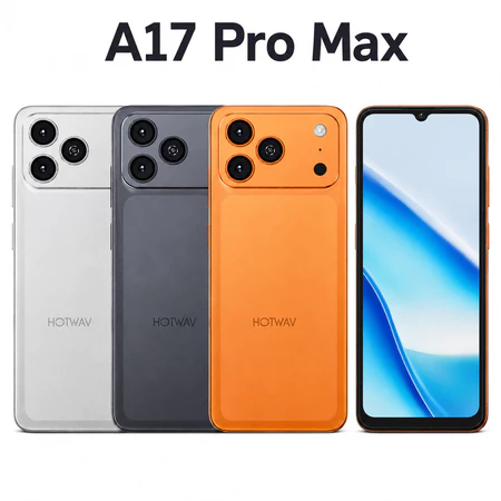 Celular Smartphone HOTWAV A17 Pro Max Dual SIM Tela 6 75 Bateria 5160mAh Original Lacrado