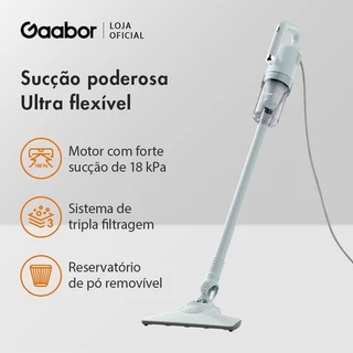 Gaabor Aspirador de Pó 2 em 1 18000Pa Fácil Guardar CW-18M02A
