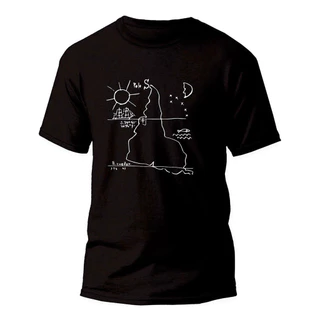 NOIRVA Camiseta Masculina América Invertida Nosso Norte É O Sul Confortável Moderna Premium Estilosa Moda Urbana Casual