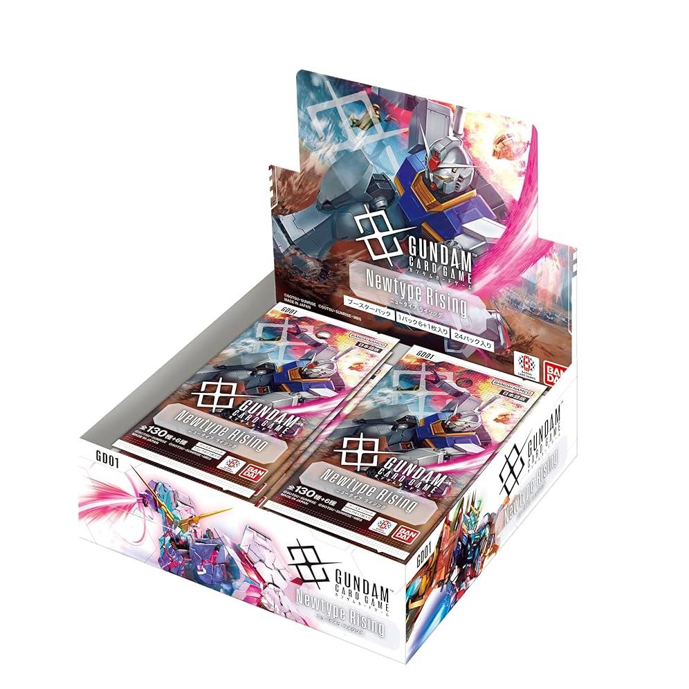 【新品】GUNDAM CARD GAME Newtype Rising 6box Caixa de Booster - Gundam Card Game - Newtype Rising | Shopee Brasil