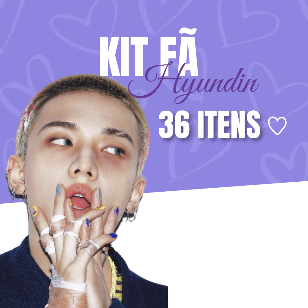 KIT FÃ HYUNJIN STRAY KIDS - 36 ITENS EXCLUSIVOS | Shopee Brasil