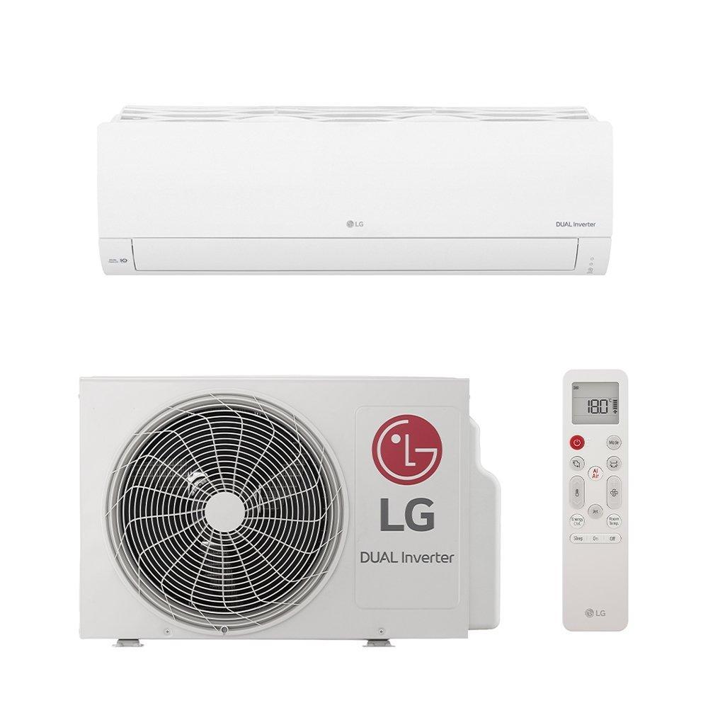 Ar Condicionado Split 12000 BTUs LG S3NQ12JAQAC - Frio, Dual Inverter, Compact