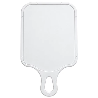 Tábua de Corte BRANCA para Carne Legumes Frutas Cozinha Churrasco com Cabo Tábua Plástico