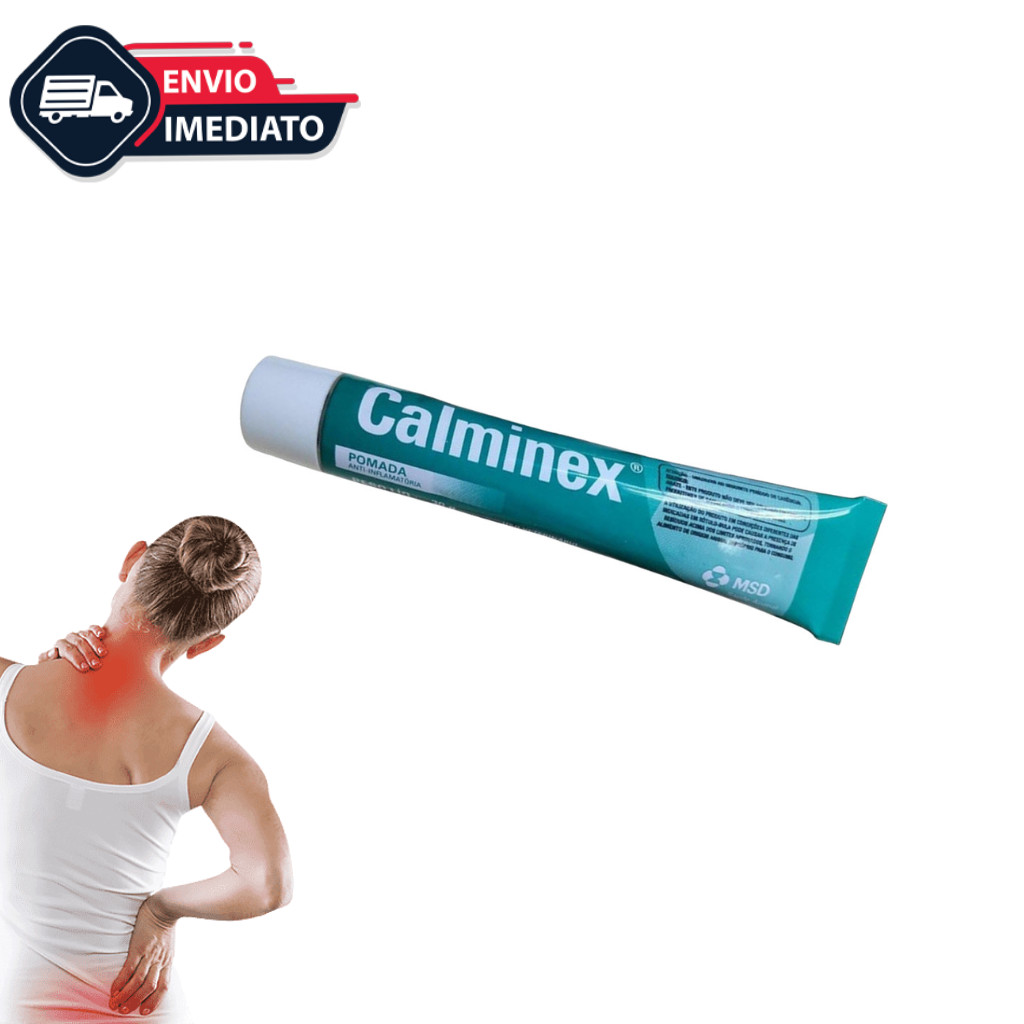 Calminex Pomada MSD Anti-inflamatória Uso Veterinário - 30g | Shopee Brasil