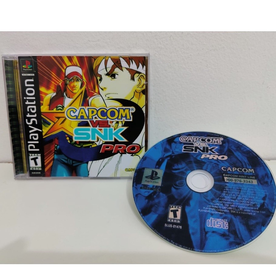 CAPCOM VS SNK PRO - PS1 | Shopee Brasil