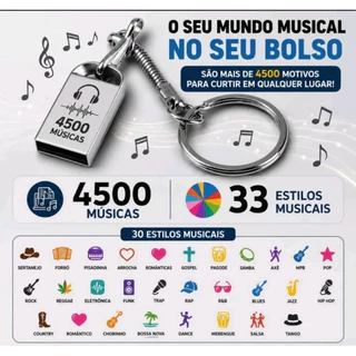 Pen drive 4.500 atualizado mais top 2026