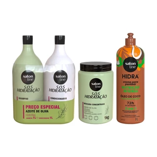Kit Azeite de Oliva + Hidra Nutrição Intensa em Oferta na Shopee