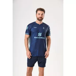 Camisa Treino Vôlei Brasil Oficial Masculina Volt