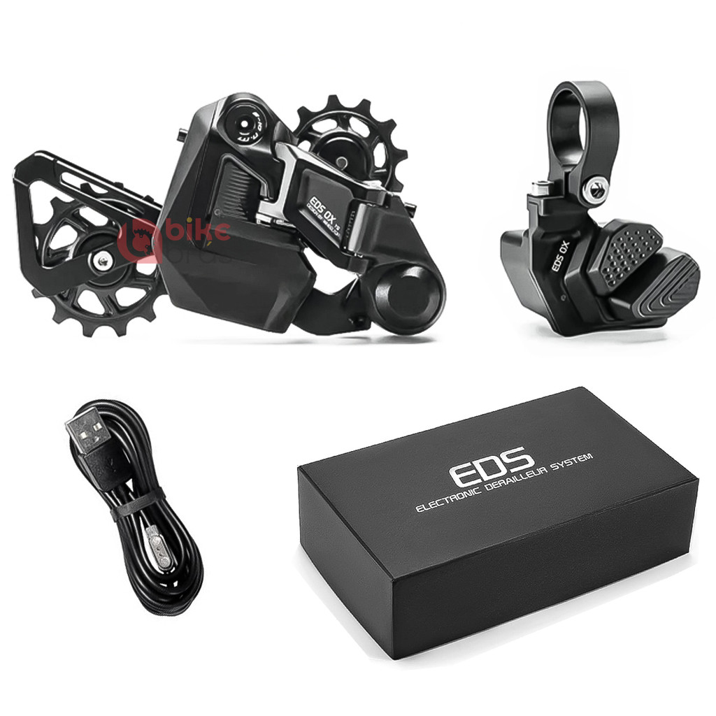 Kit Câmbio Eletrônico para Bike EDS Wireless 7 a 12v | Suporta 52D