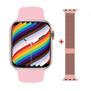 Lançamento De Smartwatch Relógio Inteligente Com Tela Infinita E Duas Alças , Estilo Tecnologia Para Homens Mulheres — foto 6 — Achou Levou Brasil