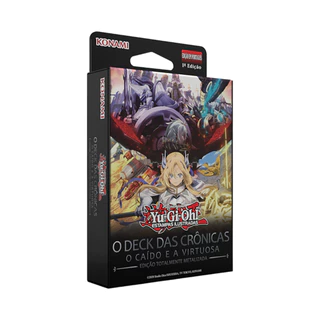 Deck Yugioh Crônicas O Caído E A Virtuosa Metalizado Baralho Estrutura The Chronicles Card Game Konami