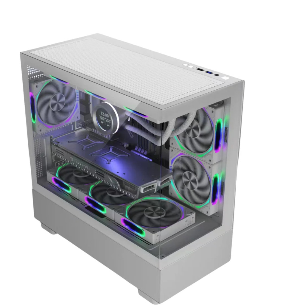 Pc Computador Gamer Amd Ryzen 7 5700 16gb Nvme 1tb Vga 8gb W11 1000w ...