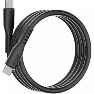 Cabo USB-C Geonav 1,5m Silicone Preto
