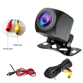 Câmera de Ré Veicular AHD 720P 140° IP68 para Monitor Compatível 12V