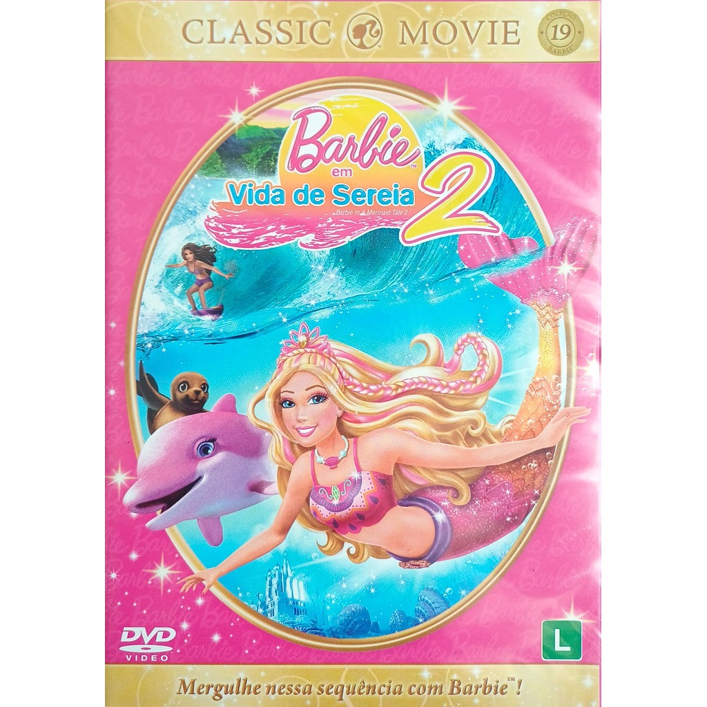 DVD Barbie em Vida de Sereia 2 (Infantil) - Lacrado | Shopee Brasil