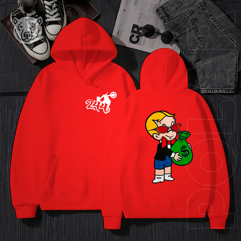 Moletom Blusa de Frio 244 moto Riquinho Grau Money Juliette