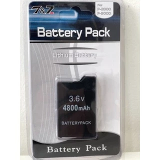 Bateria Sony PSP Série 2000 / 3000 – Capacidade 4800mAh, Recarregável e de Alta Qualidade