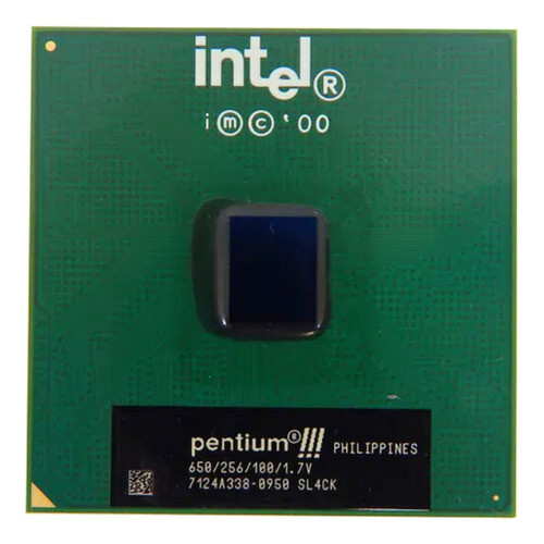 Processador Intel Pentium 3 650mhz, 256k , 100 Mhz Lga 370