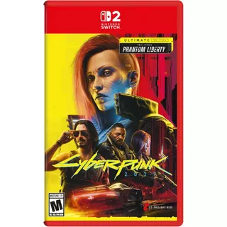 Cyberpunk 2077 Ultimate Edition Switch 2 Midia Fisica