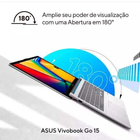 Notebook ASUS Vivobook Go E1504GA Intel Core i3 N305 8GB Ram 512GB SSD W11 Tela 15 6 FHD NJ435W