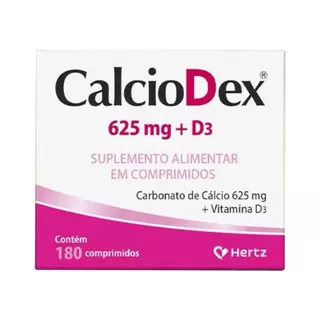 CalcioDex 625 mg + Vitamina D3 - 180 Cpr - Kley Hertz
