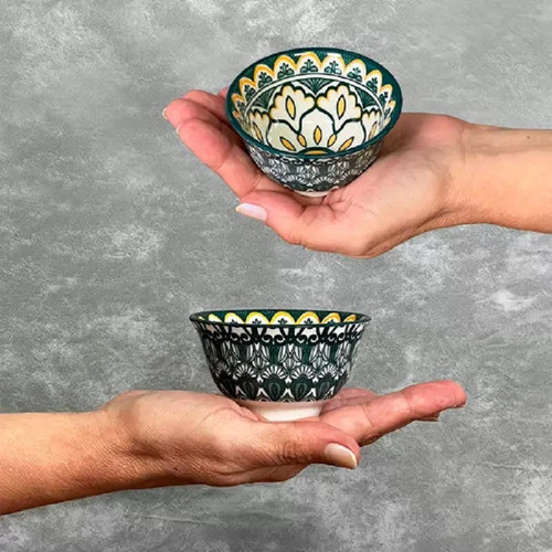 食器 BKB ceramics / mini bowl Mini Bowls Cerâmica Estilo Japonesa Estampado 100ml | Shopee Brasil